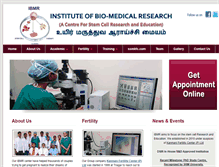 Tablet Screenshot of ibmr-india.com